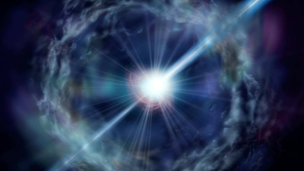 So sieht ein Gammablitz laut Astronomen aus.