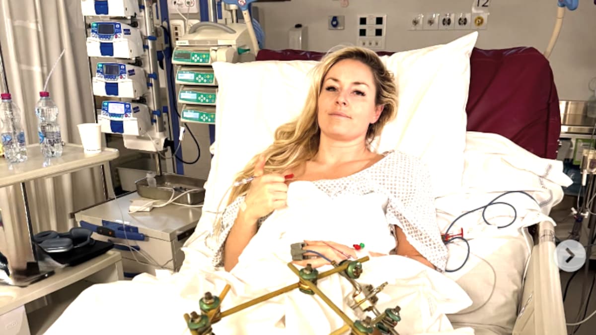 Lindsey Vonn liegt im Krankenhaus und wurde drei Mal operiert.