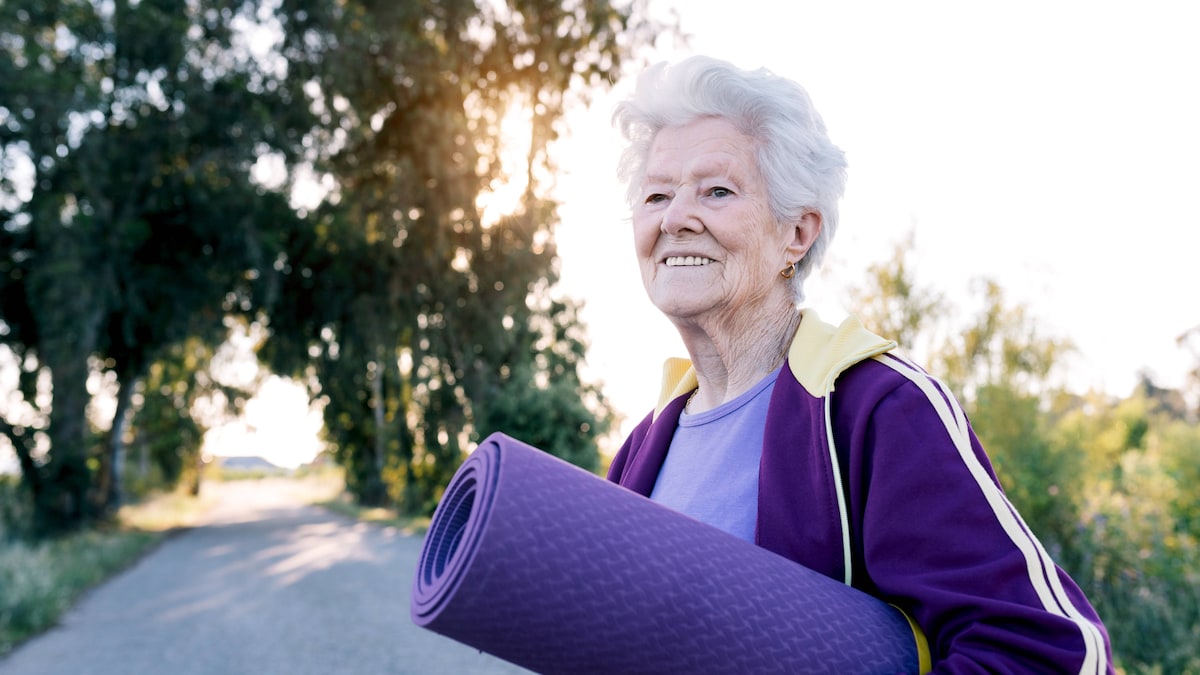 103-Jährige hat sich mit viel Sport gesund gehalten. (Symbolbild)