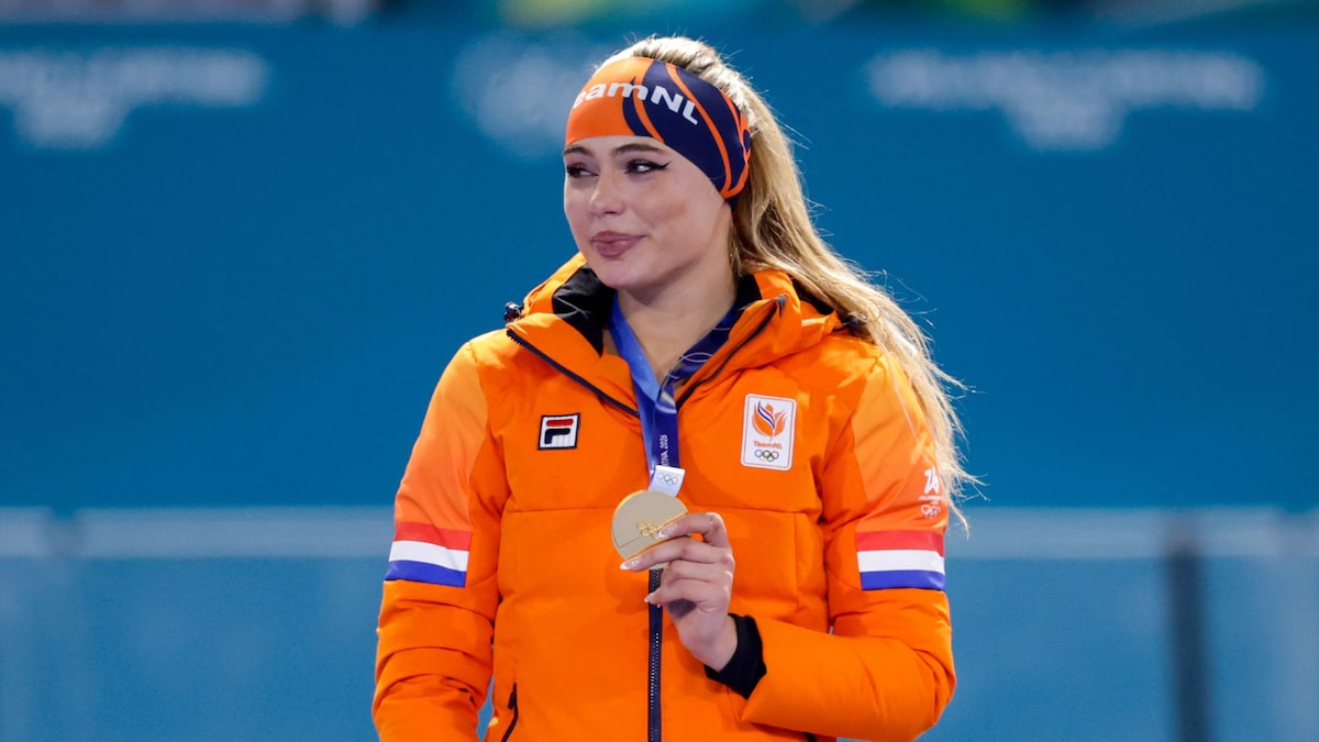 Jutta Leerdam ist eine niederländische Eisschnellläuferin.